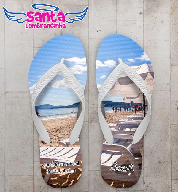 Chinelo Lembrança Praia de Florianópolis COD 4070