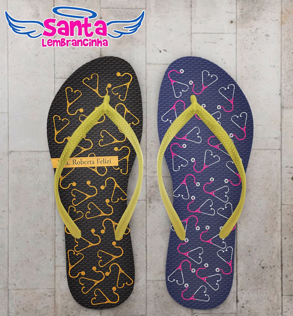 Chinelo Formatura Medicina, Estetoscópios COD 4023