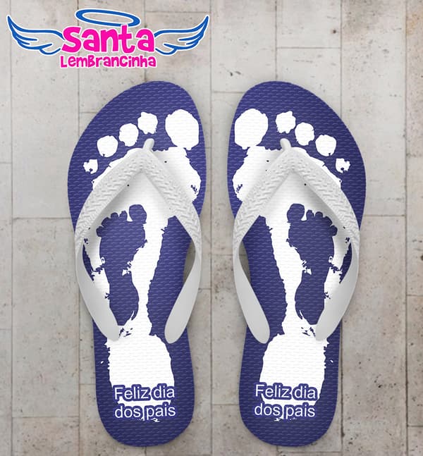 Chinelo Dia dos Pais, pézinhos COD 5201