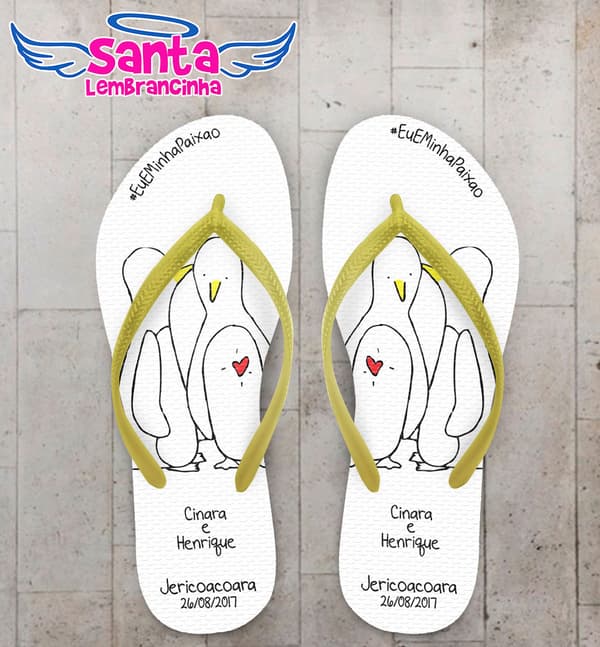 Chinelo Casamento Pinguim, Inverno COD 5193