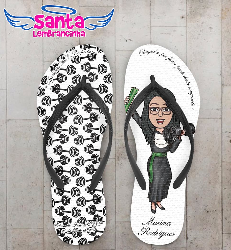 Chinelo Formatura Educação Física COD 5216