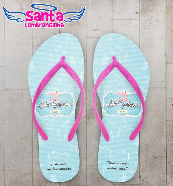 Chinelo Personalizado Confecções COD 5861