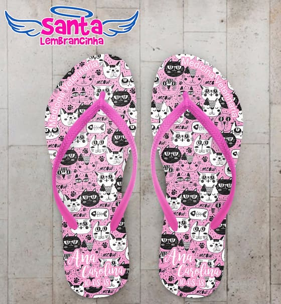 Chinelo Formatura Medicina Veterinária COD 6080