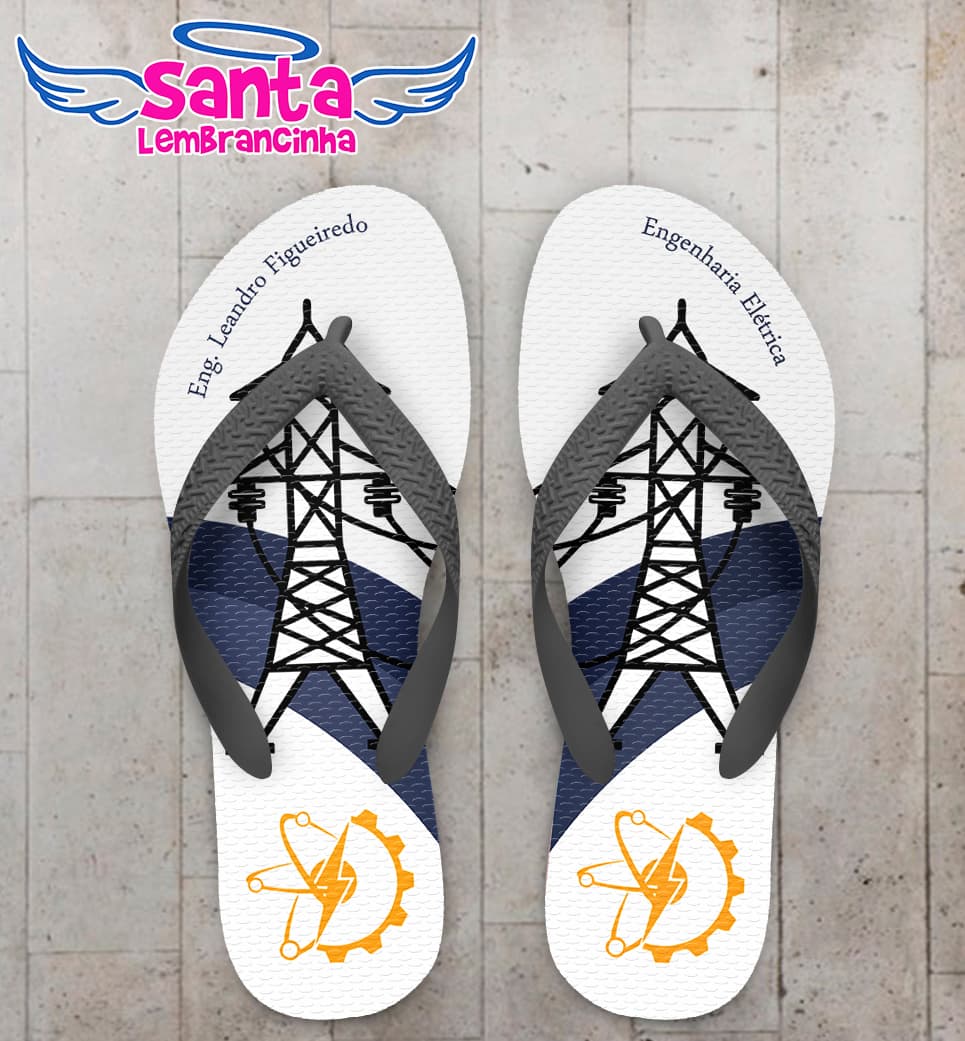 Chinelo Formatura Engenharia Elétrica COD 6014