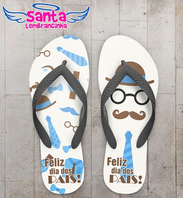 Chinelo Personalizado Dia dos Pais Escola COD 6680
