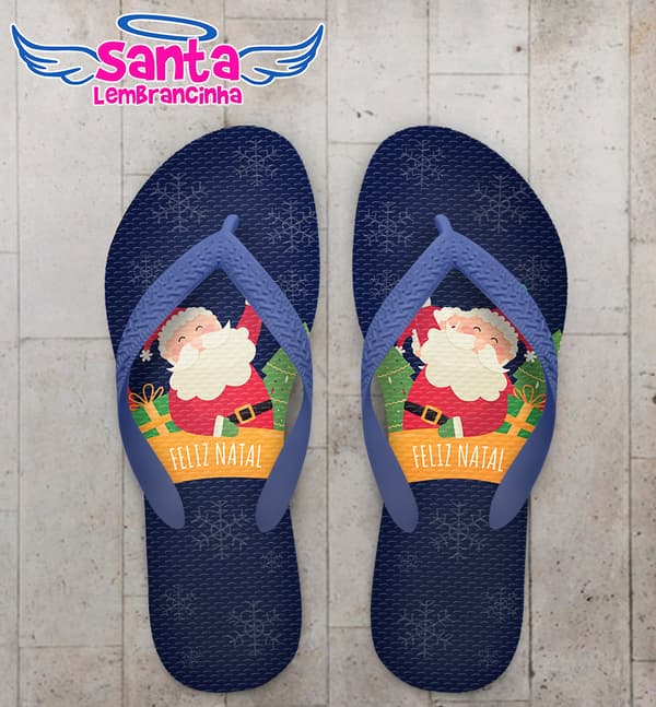 Chinelo Personalizado Natal COD 7814