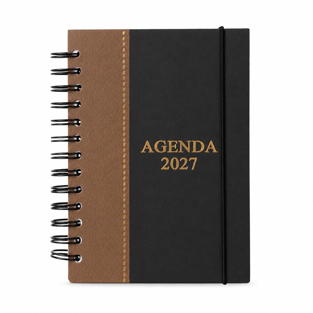 Agenda Diária 2027 Personalizada