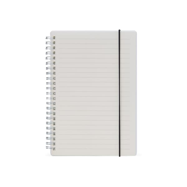 CADERNO COM CAPA PLÁSTICA