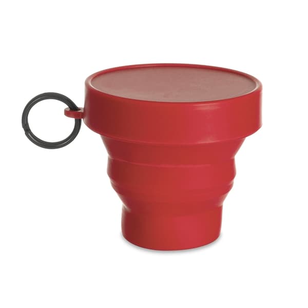 COPO RETRÁTIL 150ML EMBORRACHADO