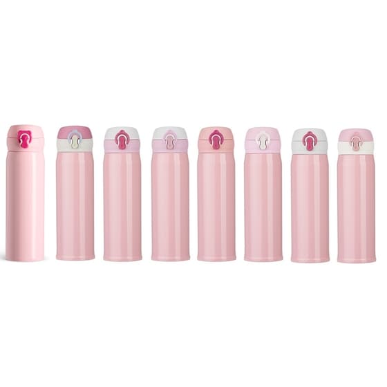 GARRAFA TÉRMICA 400ML *TAMPAS SORTIDAS
