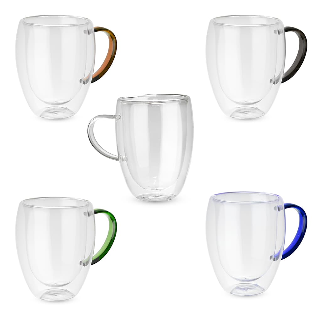 Caneca de Vidro Borossilicato