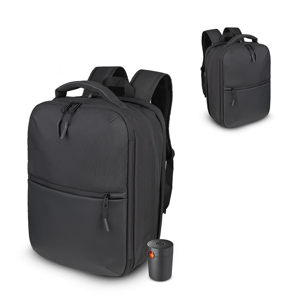 Mochila c/ Compartimento a Vácuo e Expansor
