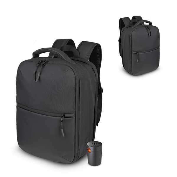 Mochila c/ Compartimento a Vácuo e Expansor