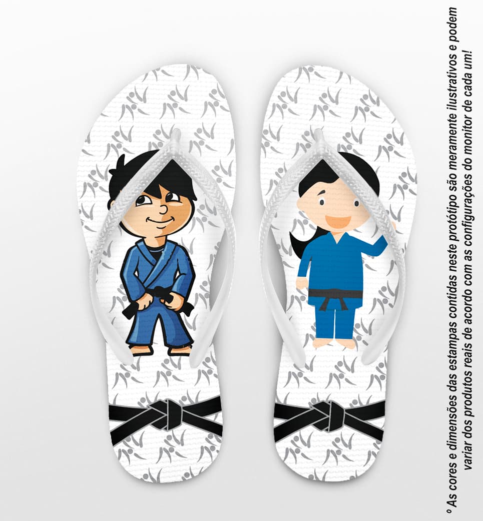 Chinelo Personalizado Dia dos Professores Luta COD 6289