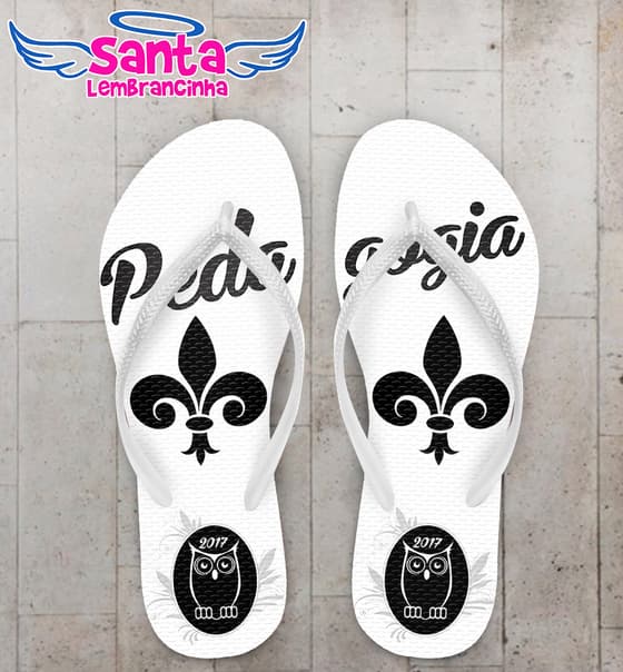 Chinelo Formatura Pedagogia Personalizado - COD 1103