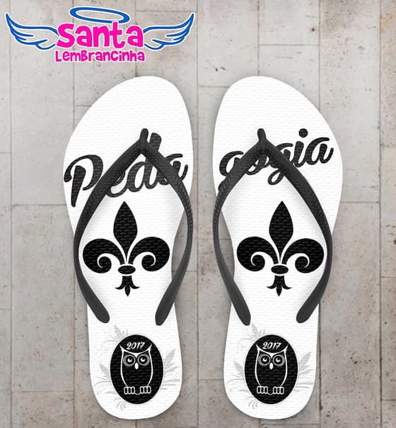 Chinelo Formatura Pedagogia Personalizado - COD 1099