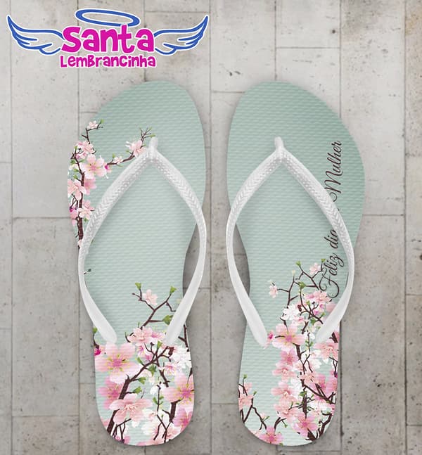 Chinelo Feminino Dia da Mulher - COD 1886