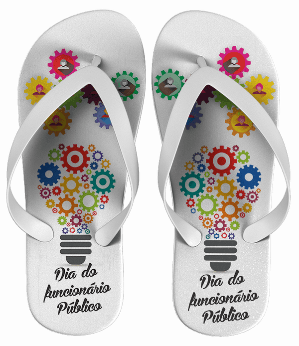 Chinelo Funcionário Público Personalizado - COD 1105