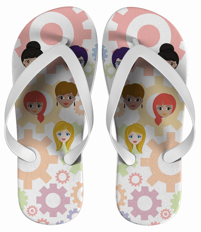 Chinelo Funcionário Público Personalizado - COD 1107