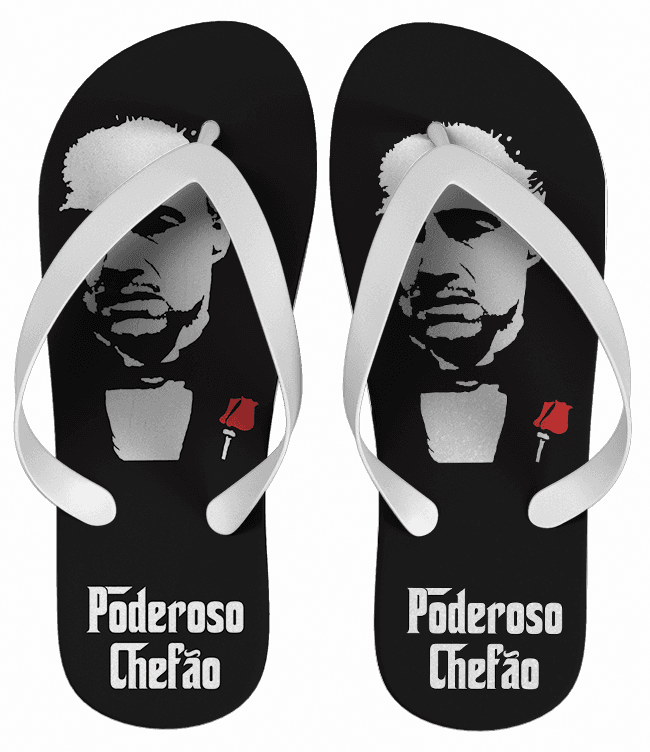 Chinelo Poderoso Chefão Personalizado - COD 1845