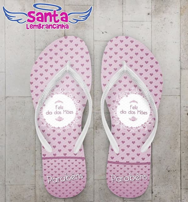 Chinelo dia das Mães Personalizado - COD 1991
