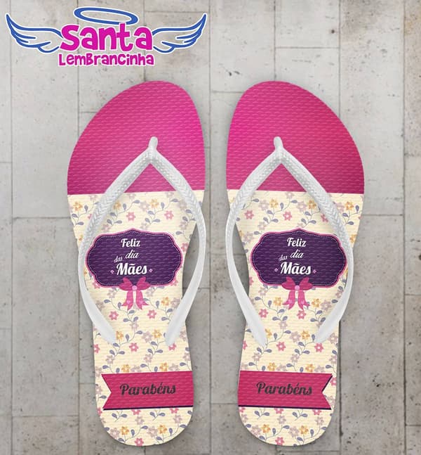 Chinelo dia das Mães Personalizado - COD 1992