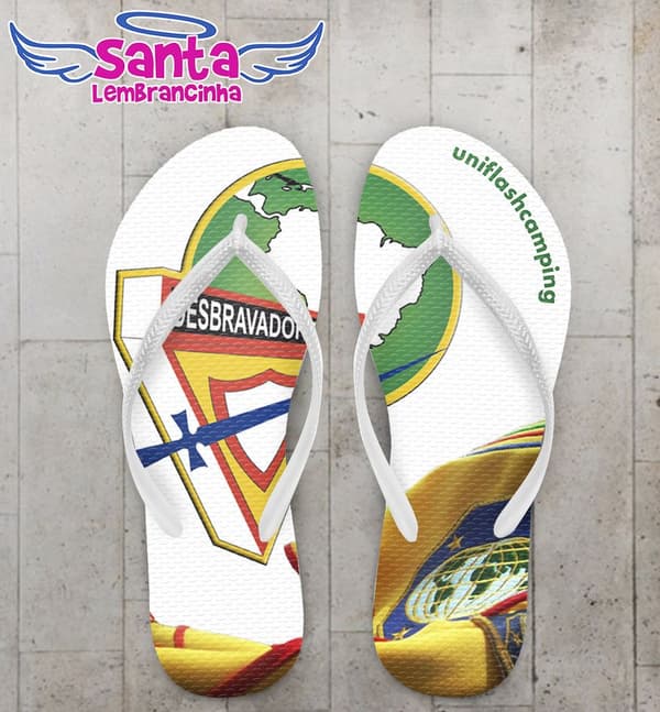 Chinelo Desbravadores Personalizado - COD 1146