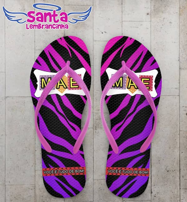 Chinelo dia das Mães Personalizado - COD 1457