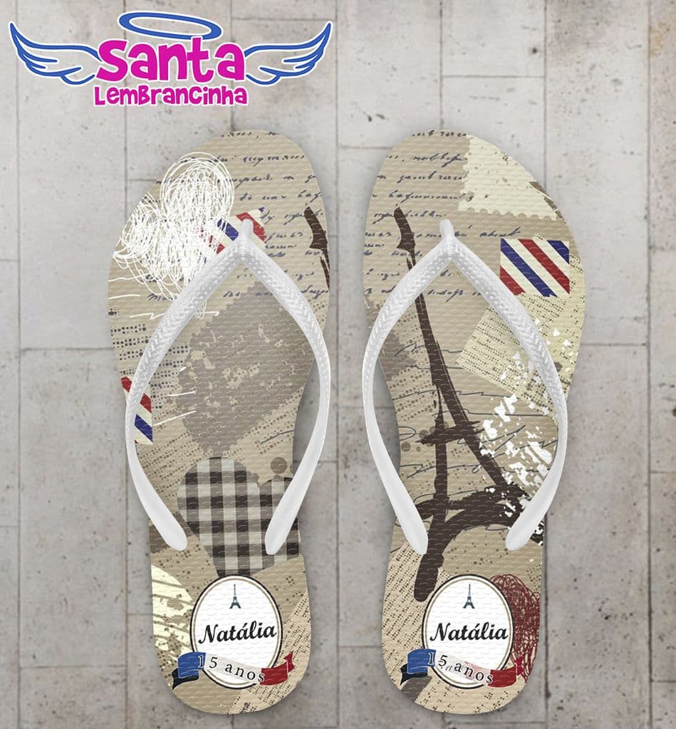 Chinelo 15 Anos Paris - COD 2427