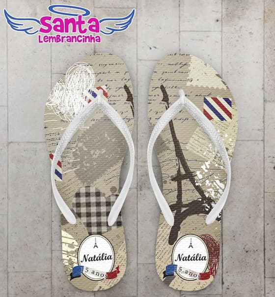 Chinelo 15 Anos Paris - COD 2427