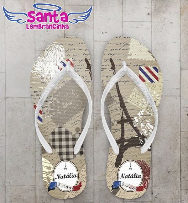 Chinelo 15 Anos Paris - COD 2427