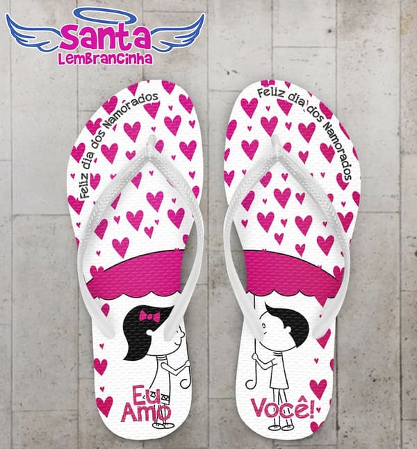 Chinelo Dia dos Namorados - COD 2350