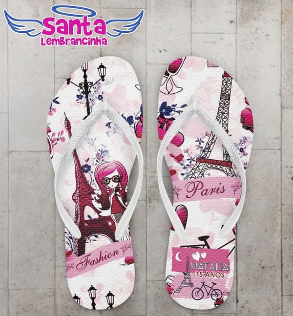 Chinelo Debutante 15 Anos Paris - COD 2429
