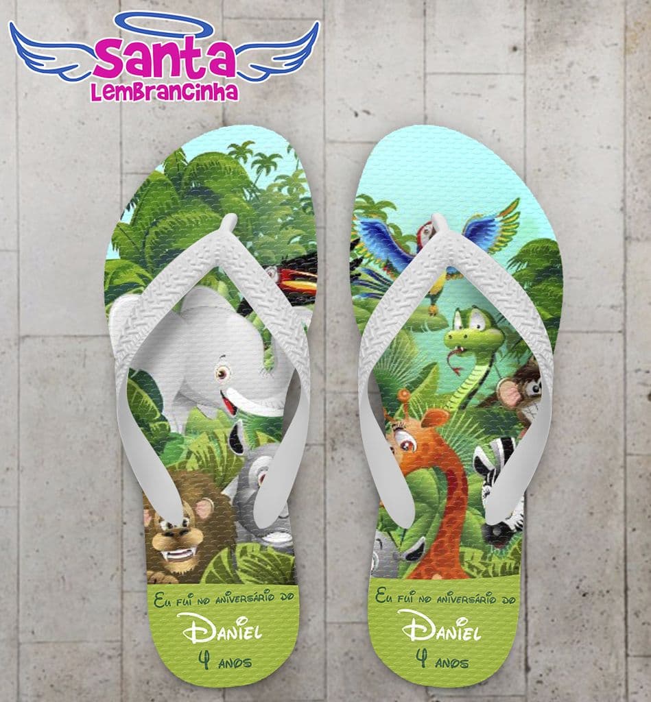 Chinelo Safari Personalizado - COD 2155