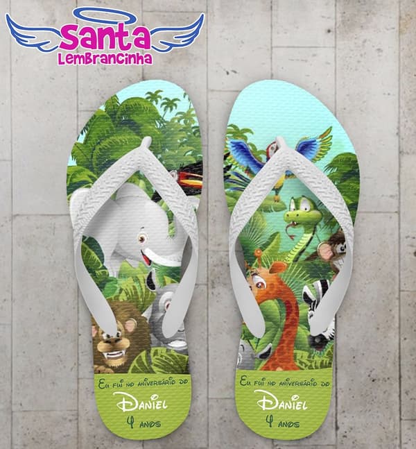 Chinelo Safari Personalizado - COD 2155