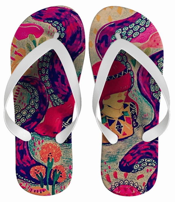 Chinelo Estampa Caveira Mexicana Personalizado - COD 1864