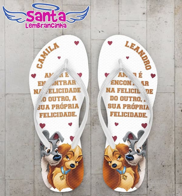 Chinelo Dia dos Namorados - COD 1762