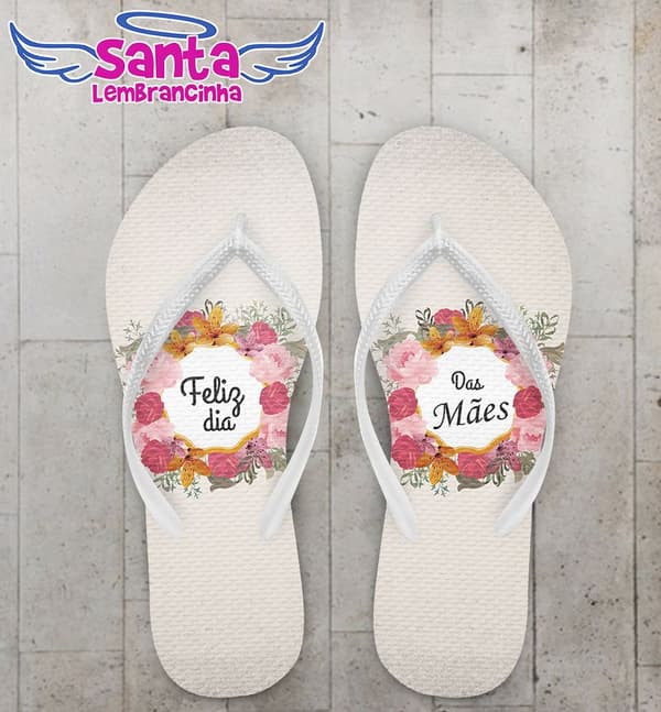 Chinelo Dia das Mães personalizado, COD 1961