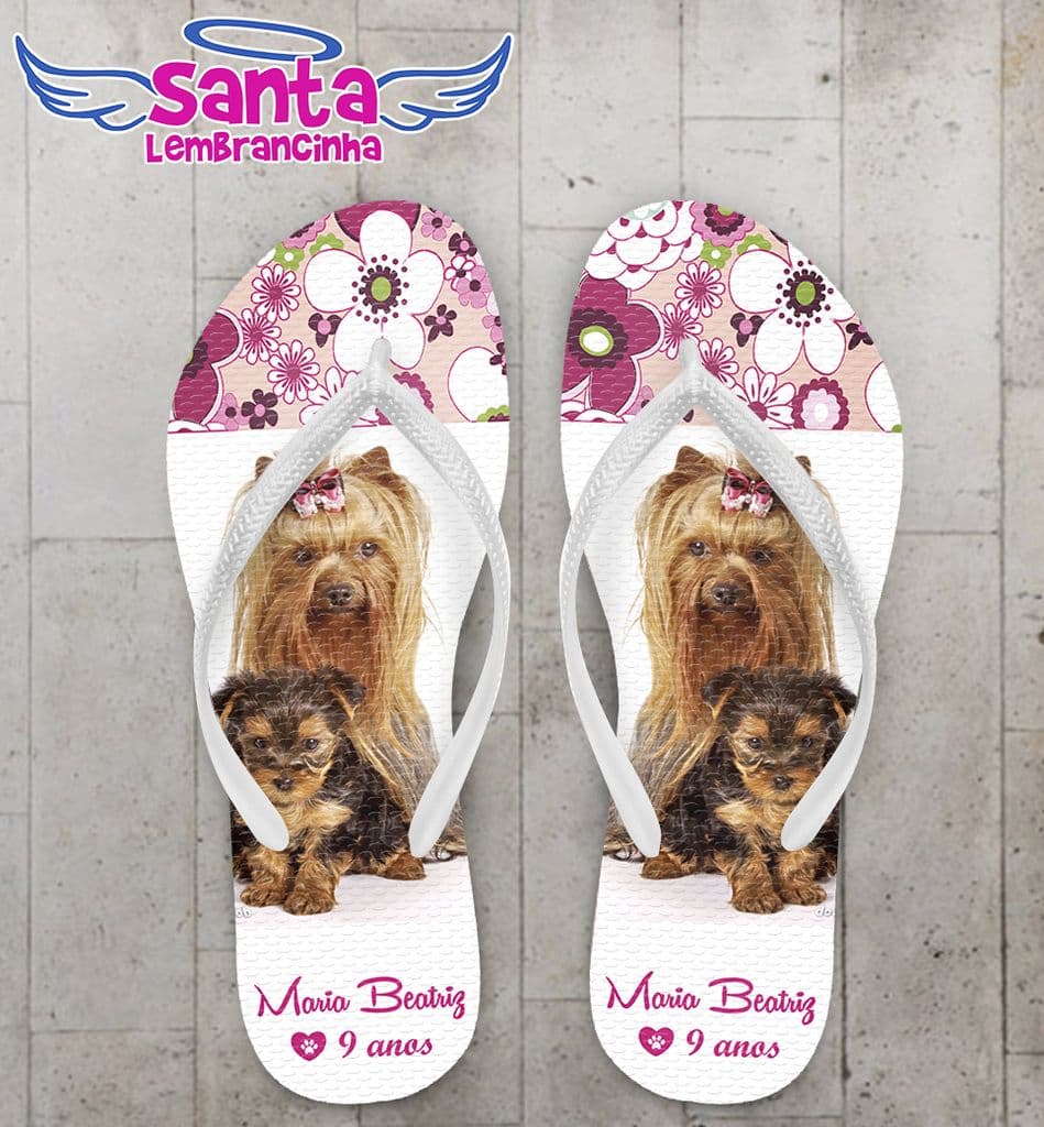 Chinelo Cachorro Yorkshire - COD 1030