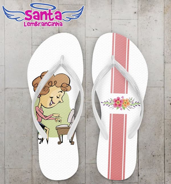 Chinelo Corporativo Secretária - COD 2470