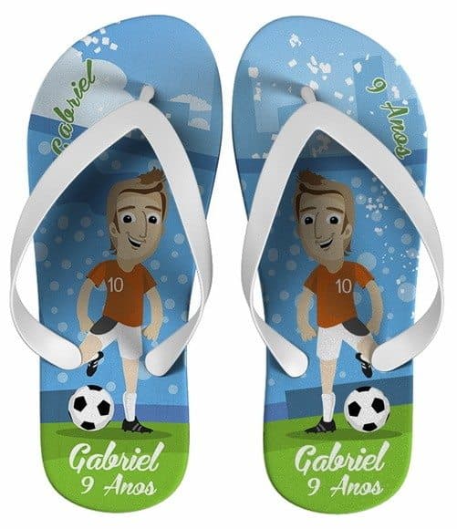 Chinelo Futebol Personalizado - COD 2220