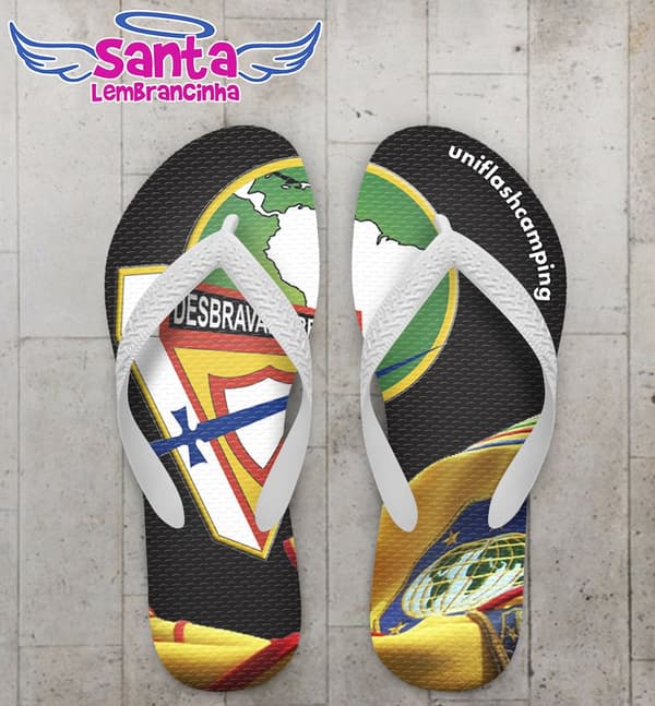 Chinelo Desbravadores Personalizado - COD 2253