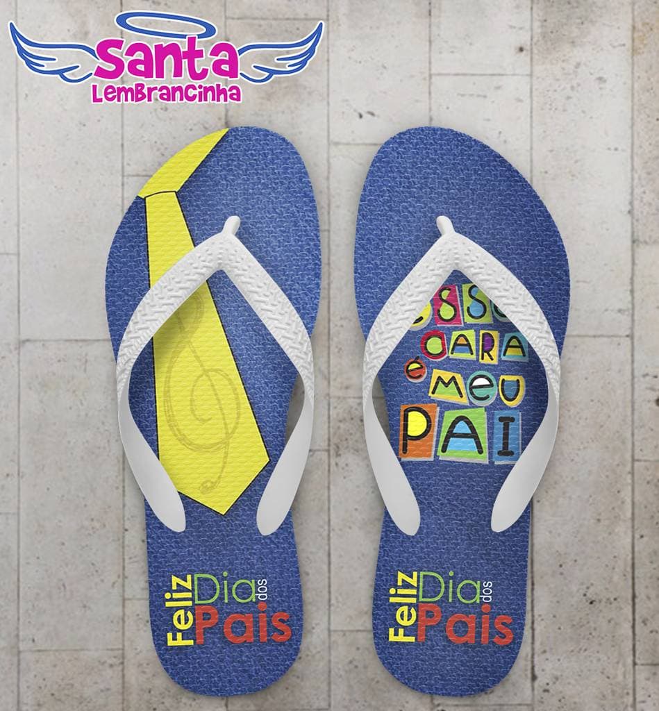 Chinelo Dia dos Pais Personalizado, Esse Cara é Meu pai - COD 2494