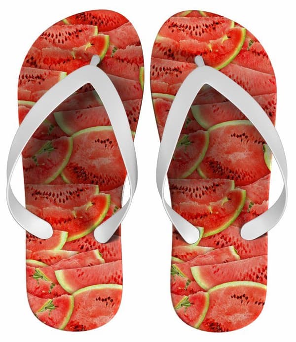 Chinelo Personalizado Estampa Melancia - COD 1435