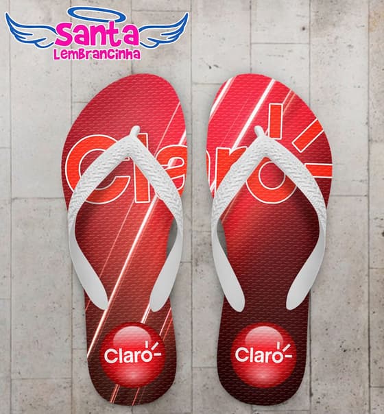 Chinelo Corporativo Claro, Empresa - COD 3020
