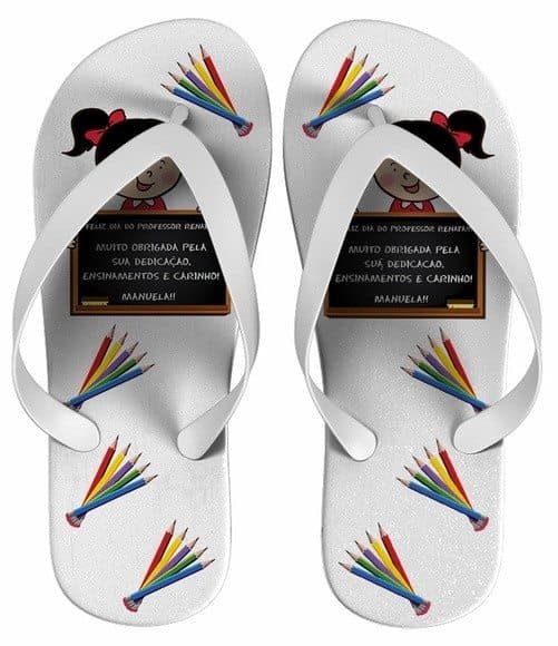 Chinelo Professor Personalizado - COD 2224
