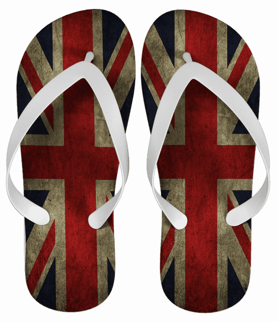 Chinelo Inglaterra Personalizado - COD 1471
