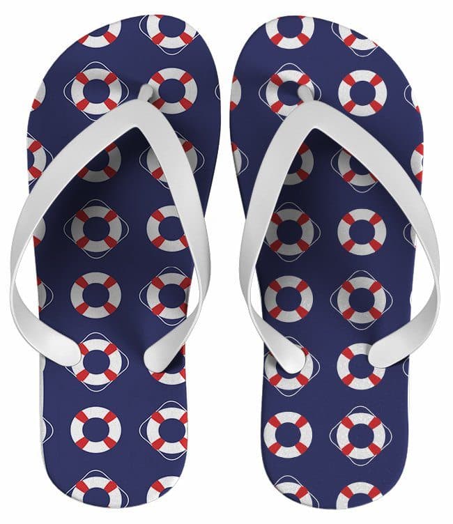 Chinelo Feminino Navy Personalizado - COD 1394