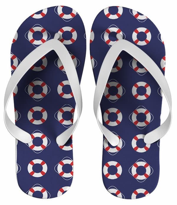Chinelo Feminino Navy Personalizado - COD 1394
