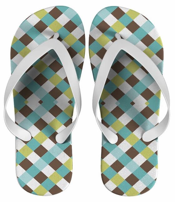 Chinelo Personalizado Estampa Cruzada - COD 1381